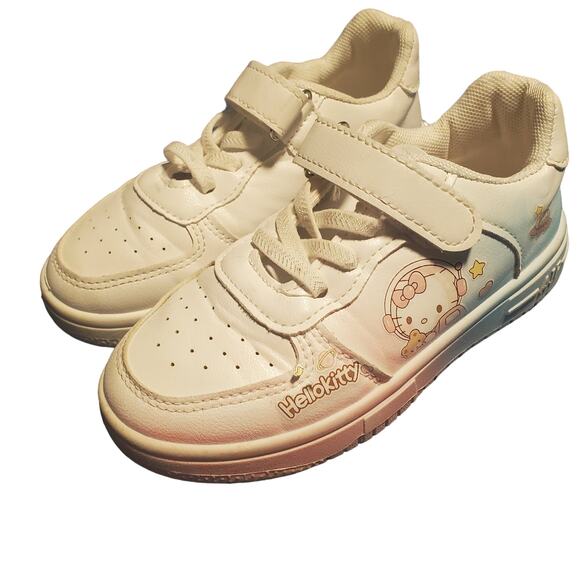 Hello Kitty and Cinnamaroll Toddler Sz 11 (28) Hook and Loop Sneakers - Picture 1 of 8